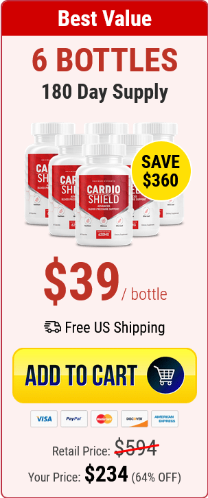 cardio shield 6 Bottles